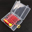 7PCS Screwdriver Set CR-V Insulated High Voltage Multi Head Screw Elect LPZ