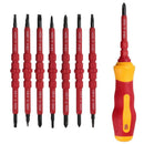 7PCS Screwdriver Set CR-V Insulated High Voltage Multi Head Screw Elect LPZ