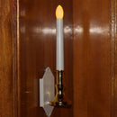Solar Powered Candle Light Wall Lamp Landscape Window Wall Light Decor Pra PHY