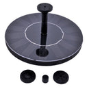 Outdoor Solar Power Floating Bird Bath Water Fountain Pump Garden Pond Pool cv