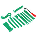 12Pcs Car Interior Dash Radio Door Clip Panel Trim Open Removal Tools Kits