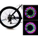 Bicycle Decoration 16 LED Light Cycling Accessories Wheel Tire Light Lam EDX