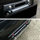 Universal Adjustable Carbon Fiber Number Car Racing License Plate Frame Holder g
