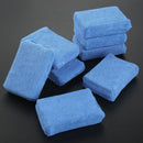 8pcs Microfiber Car Vehicle Care Washing Brush Sponge Blocks Pad Cleaning Tool