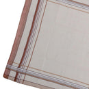 Cotton Plaid Men Handkerchief Square Decorative Suit Grid Hanky 38cm XCD OFH