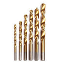 99X High Speed Steel Plated Titanium Twist Drill Straight Shank Drill Hand AOR