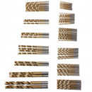 99X High Speed Steel Plated Titanium Twist Drill Straight Shank Drill Hand AOR
