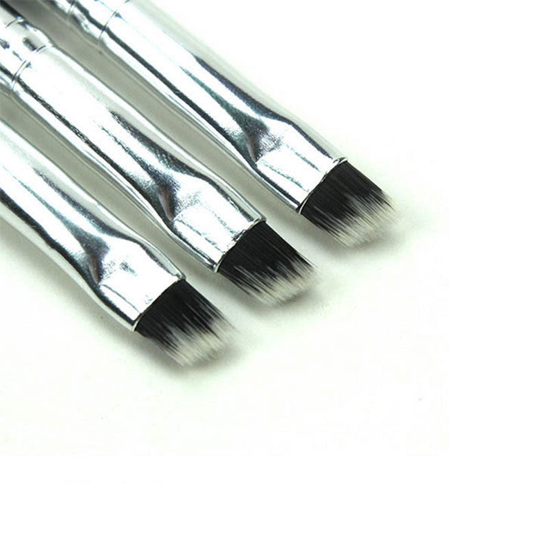 Eyebrow Brush Dual-ended Brow Eyeliner Angled Cut Spoolie Brush Makeup Tool