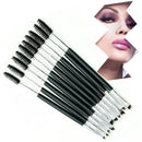 Eyebrow Brush Dual-ended Brow Eyeliner Angled Cut Spoolie Brush Makeup Tool
