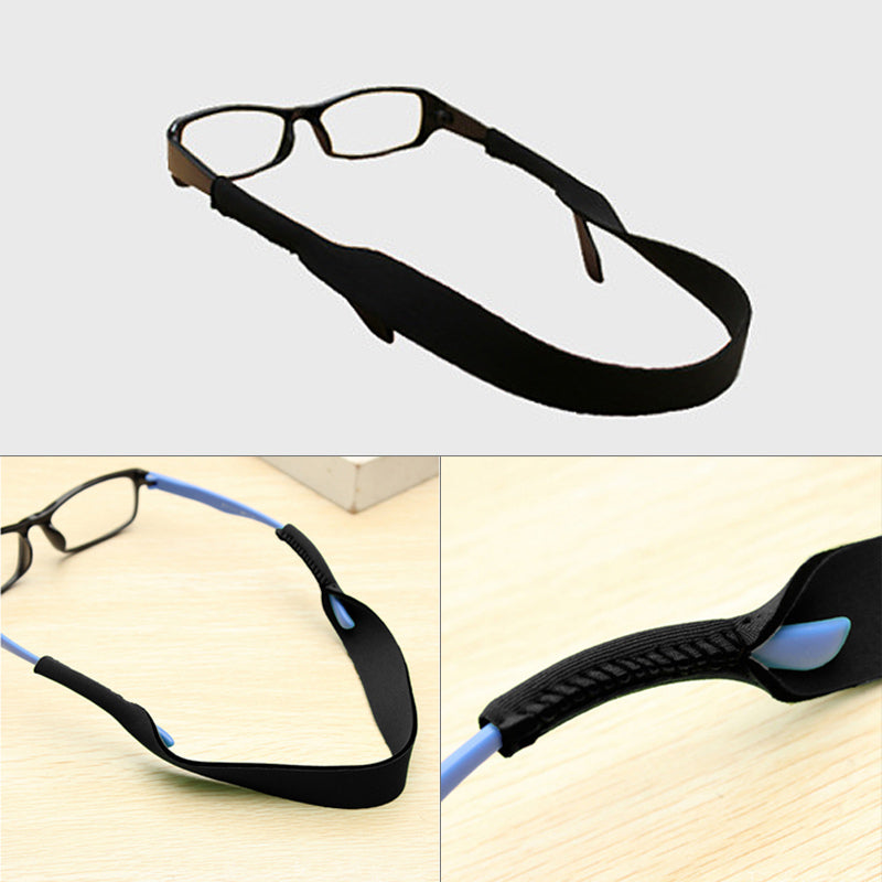 Eye Glasses Sunglasses Neoprene Stretchy Lanyard Sports Gym Band Strap  QNI