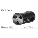 XY20-IP68 Waterproof Connector Three Core Straight Cable Waterproof Con WPS