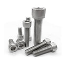 180pcs 304 Stainless Steel Cylindrical Hex Screw Nut Combination M2 A2-70 DMQ