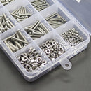 Machine Screw And Nut Kit 480 Pcs M3 M4 M5 Button Socket Head Cap Bolts HDE