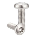 60pcs M6 Stainless Steel 304 Pan Head Round Head Hexagonal Screw Combinati GQE