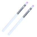 2PCS Acrylic UV Gel Nail Art-Design Pen Polish Painting Brush Manicure Tool dgh