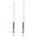 2PCS Acrylic UV Gel Nail Art-Design Pen Polish Painting Brush Manicure Tool dgh