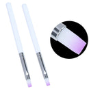 2PCS Acrylic UV Gel Nail Art-Design Pen Polish Painting Brush Manicure Tool dgh