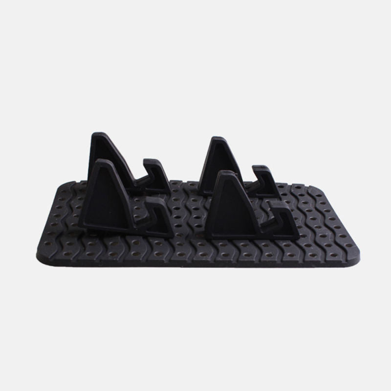 Car Ornament Silicone Automobiles Dashboard Anti Slip Mat Double-sided Pad TYM