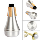 Full Cork Aluminum Alloy Small Mute Silencer Wind Instrument Useful LJF