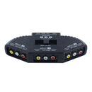 Audio Video AV Adapter Converter 3-Way RCA Switch Box Output Devices PS2 to HDMI