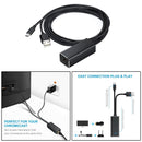 Ethernet Adapter for TV Sticks Fire Television Device Chromecast Ultra 2/1/Audio