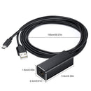 Ethernet Adapter for TV Sticks Fire Television Device Chromecast Ultra 2/1/Audio