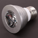 1pc E27 RGB LED Globe Lamp 16 Colour Changing Light Bulb Aluminum Shell DOQ UGV