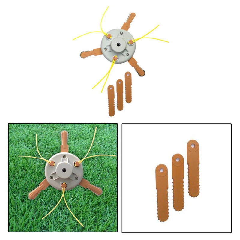 Grass Head Mower Accessories 3-wire Brush Cutting Head Garden Hardware ATJ SQP