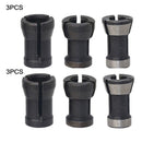 3pcs Woodworking Milling Cutter Chuck Conversion Set Woodwor Tool OHQ
