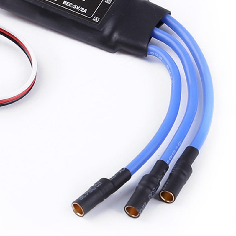 2-4S 30A Brushless Electric Adjustment Welded T Plug Glass Fiber QXL