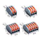 40PCS Wire Connector PA66 Orange 17.6*10.2*2.3 Function Useful UTF XAF