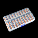 40PCS Wire Connector PA66 Orange 17.6*10.2*2.3 Function Useful UTF XAF