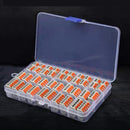 40PCS Wire Connector PA66 Orange 17.6*10.2*2.3 Function Useful UTF XAF