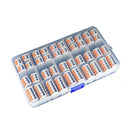 40PCS Wire Connector PA66 Orange 17.6*10.2*2.3 Function Useful UTF XAF
