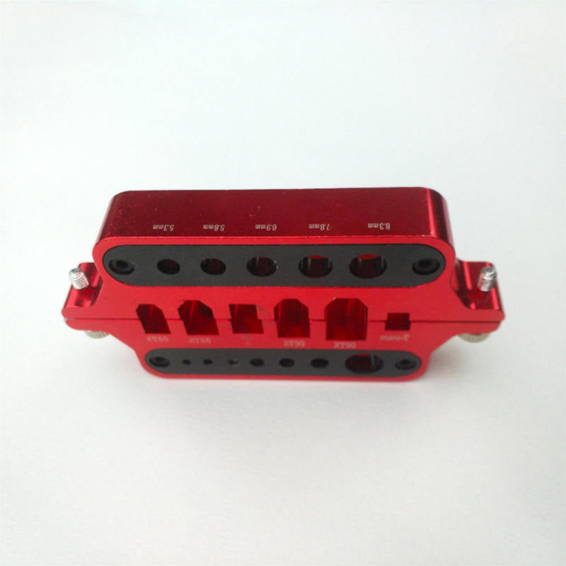 Aluminum CNC Welding Station Heat Insulation For XT60 XT90 T Banana Pl FEI