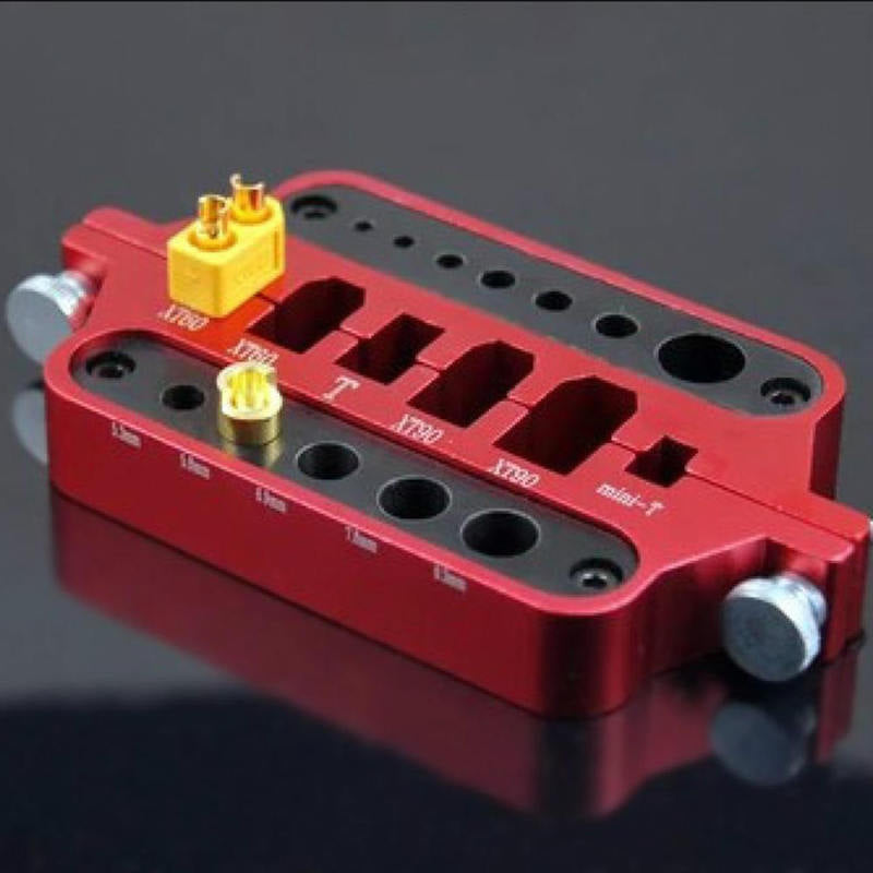 Aluminum CNC Welding Station Heat Insulation For XT60 XT90 T Banana Pl FEI