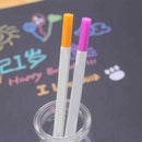 12Pc 6.50*0.28in Draw Paint Markers Pen for Black Paper Art Pens Signatu RVG