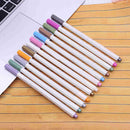 12Pc 6.50*0.28in Draw Paint Markers Pen for Black Paper Art Pens Signatu RVG