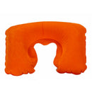 5X Inflatable U Shaped Travel Head Neck Rest Air Cushion Pillow PVC Flo SMJ