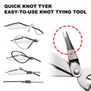2x 3-in-1 Fishing Quick Knot Tying Tool Fly Line Clippers Retractor Lin ACP