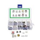 250pc 10 Kinds Of Light Touch Small Button Switch 2*4 3*6 4*4 6*6 Usef ZHX
