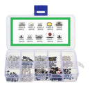 250pc 10 Kinds Of Light Touch Small Button Switch 2*4 3*6 4*4 6*6 Usef ZHX