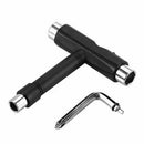 1pc Skate Skateboard Longboard T  Multifunctional All In One Wrench Black FVD
