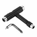 1pc Skate Skateboard Longboard T  Multifunctional All In One Wrench Black FVD