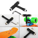 1pc Skate Skateboard Longboard T  Multifunctional All In One Wrench Black FVD
