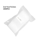 1000 2x3 Clear Reclosablel Zip Lock Plastic Bags Poly Bag Jewelry Bags DEG REU