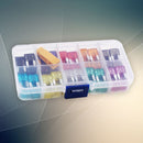 100pcs Car Fuse Set 2A-40A Small Car Fuse Small Car Fuse Ombination dfs LQF