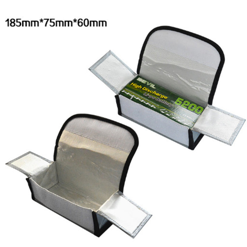 RC Lipo Battery Safe Bag Fireproof Explosion Proof Sack for Charge UEU