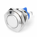 12mm Starter Switch /Boat Horn Momentary Push Button Stainless Steel Metal TQZ