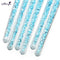 6PCS/Set Nail Art Carving Brush Set Blue Rhinestone Handle Gel Polish P YJR KPL